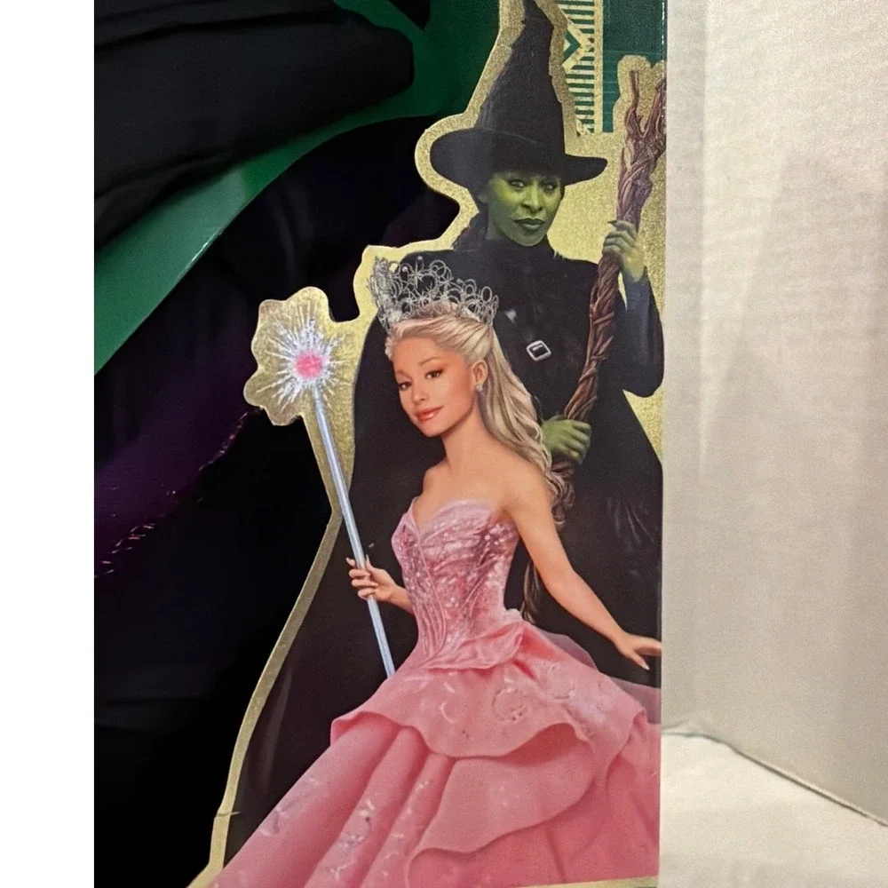 Wicked Elphaba Costume Child Size 4-6X Dress Cape Hat Halloween Movie Witch